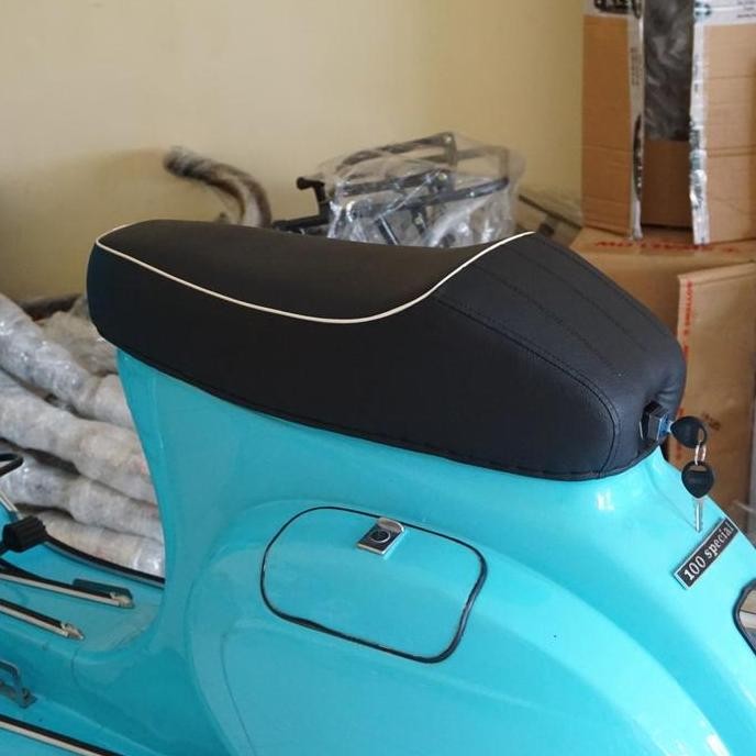 yang dicari] Jok Caferacer Sport Vespa PTS Special Model Anchor II Kunci Set