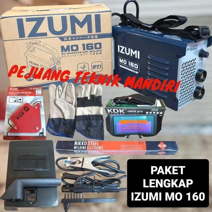 MESIN LAS IZUMI MO 160 / TRAFO LAS INVERTER IZUMI MMA 160 / IZUMI 160