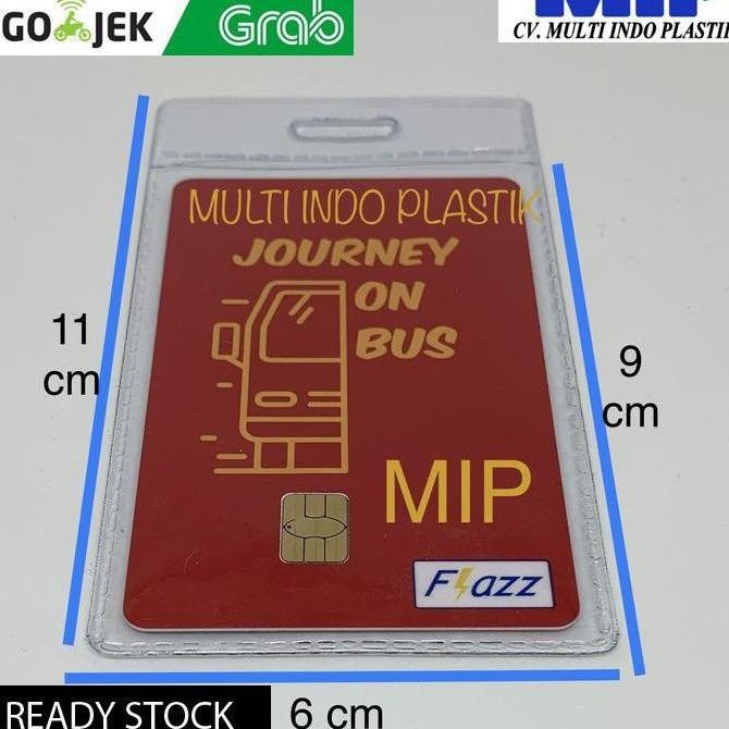 

Kantong Etoll Transparan Plastik Mika / Tempat Id Card Murah Original