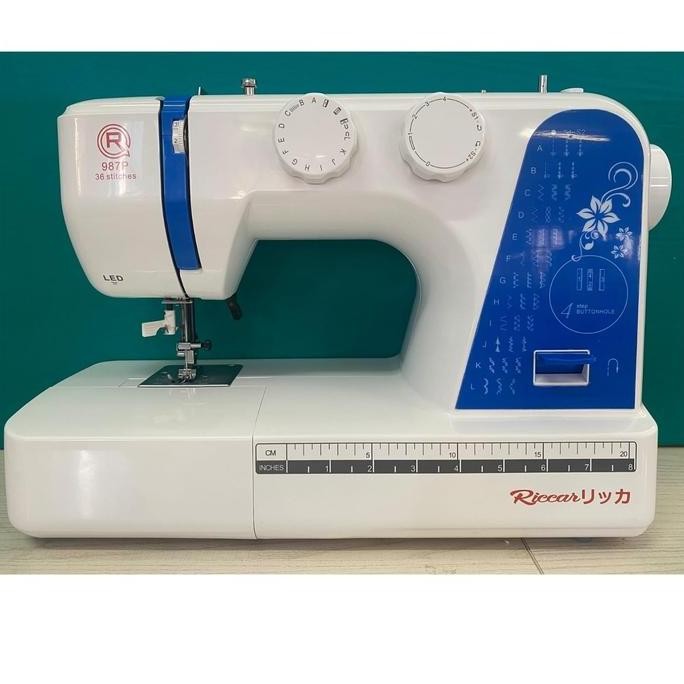 

Ready oke] Original Termurah | Mesin Jahit Portabel Riccar 987P Heavy Duty