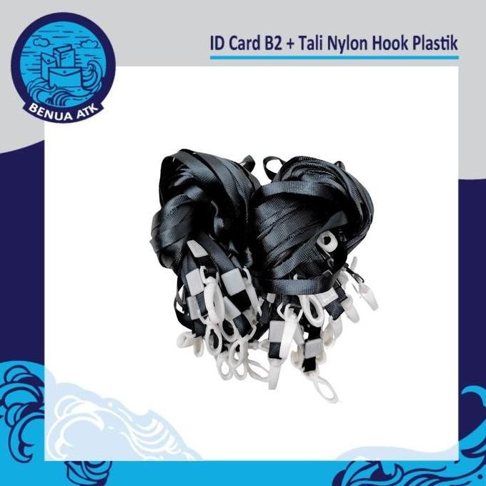 

Bundling Id Card B2 + Tali Nylon Kait Plastik Nylkp [2 Pasang] Original