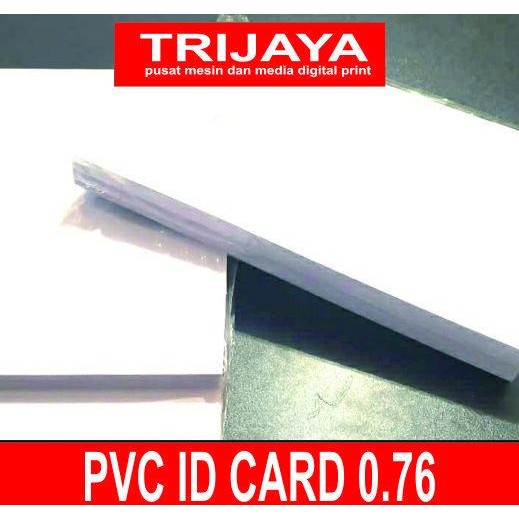 

Bahan Pvc Id Card Tebal 0.76 Yw Untuk Cetak Kartu Original
