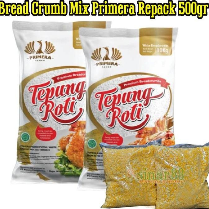 

Ready stock] Tepung Panir Primera (Breadcrumb Mix) Repack 500gr