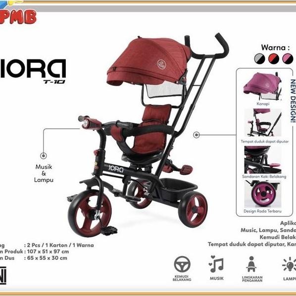 Sepeda Anak Roda Ta Iora Pmb Tricycle Sepeda Roda 3