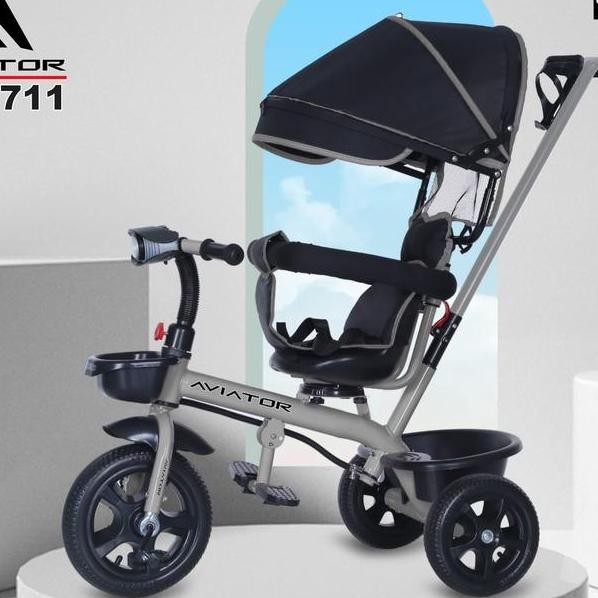Sepeda Anak Roda 3 Ta Tricycle Stroller Aviator At7711 By Pacific