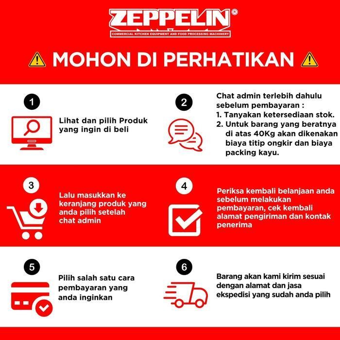 Zeppelin Mesin Cetak Bakso Portable Zpl-Cbp-Dtd Original Dan Terpercaya
