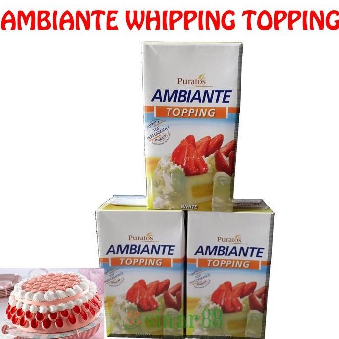 

{{{{}}] Ambiante Whipped Cream Topping