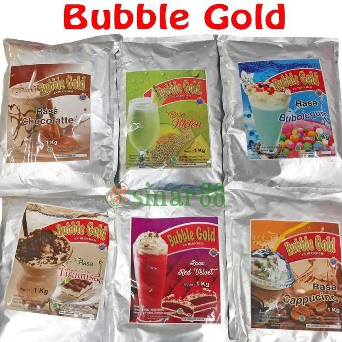 

best seller] Bubble Gold bubuk minum