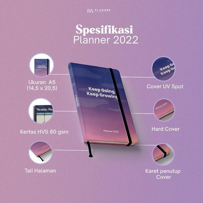 

SWG Planner 2022 Agenda Jurnal Diary Notebook untuk Sekolah Kerja Hepibuks