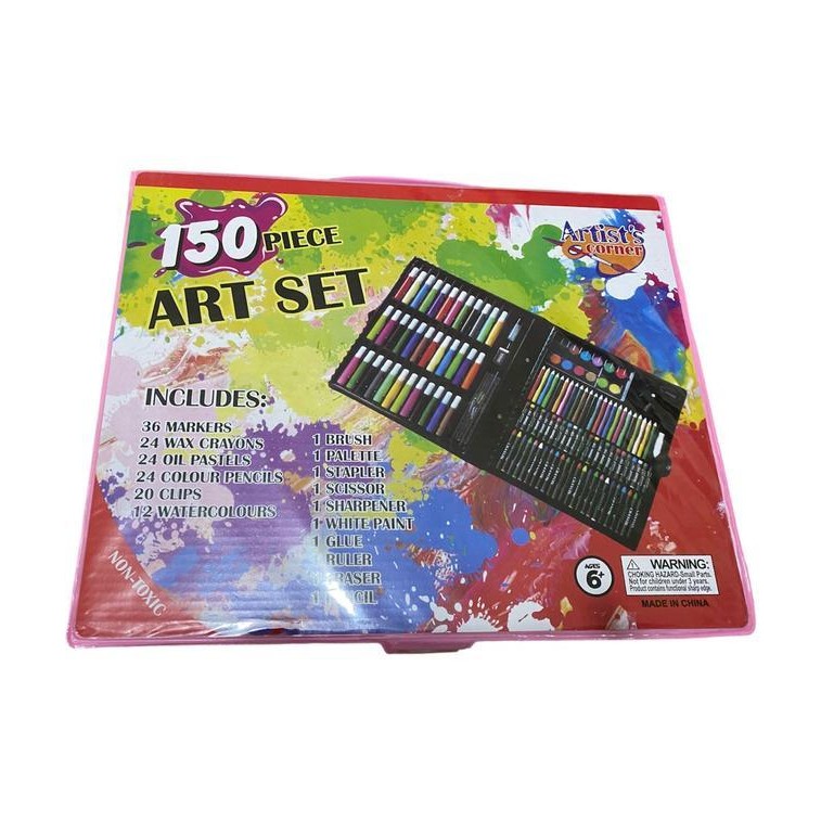 

SWG [POL] COD Crayon Set 150 & 208 pcs | Pensil Warna | Alat Tulis | Krayon Mewarnai