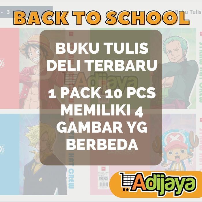 

SWG DELI 38 BUKU TULIS SEKOLAH DELI 38 LEMBAR GAMBAR TERBARU - UKURAN A5 / KWARTO