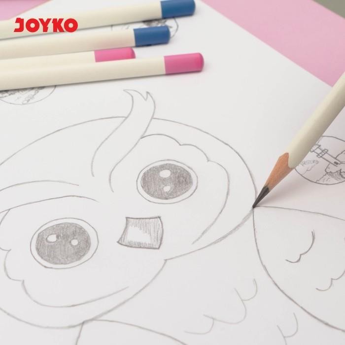 

SWG Pencil Pensil Joyko P-8151 1 Drum 36 Pcs Enjoy Writing