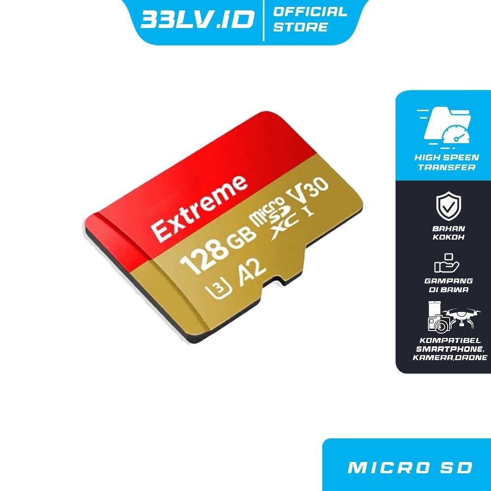Terlaris 33Lv.IdMemory Extreme Pro Original A2 4Gb-128Gb Speed Up To 95 Mb/S - Mmr