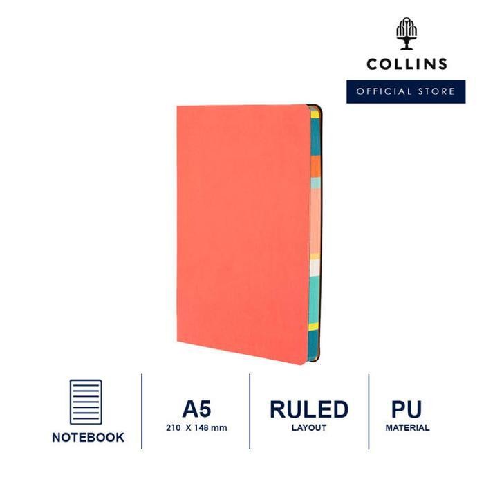 

SWG Collins Edge Mira A5 Ruled Notebook Agenda Jurnal Planner