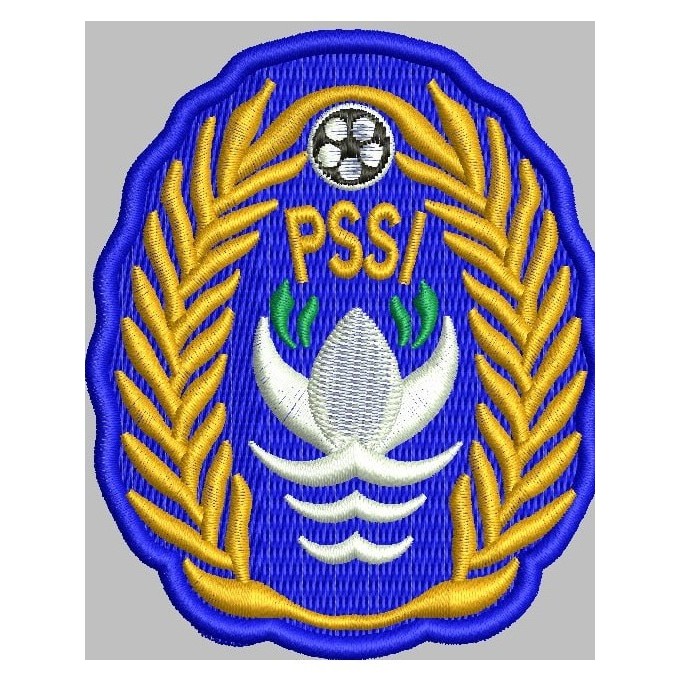 ISTUDIOS-227 PATCH BORDIR LOGO PSSI BOLA AKSESORIS
