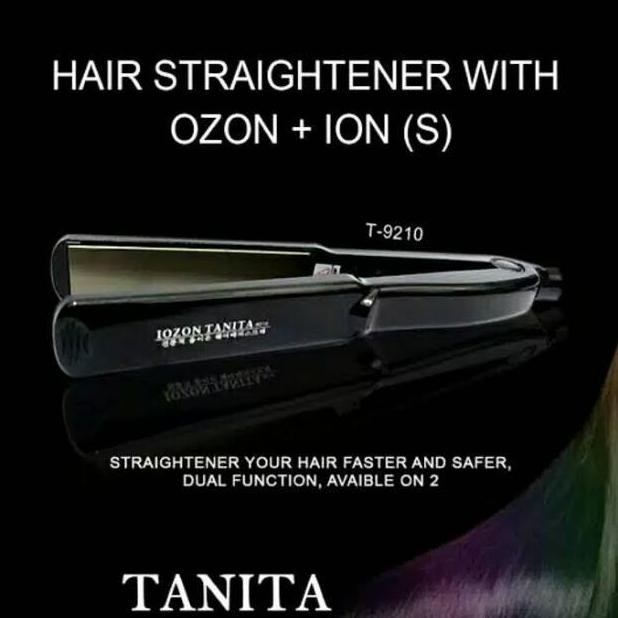 Catok Ozon Ion Tanita T9210 Hair Straightener