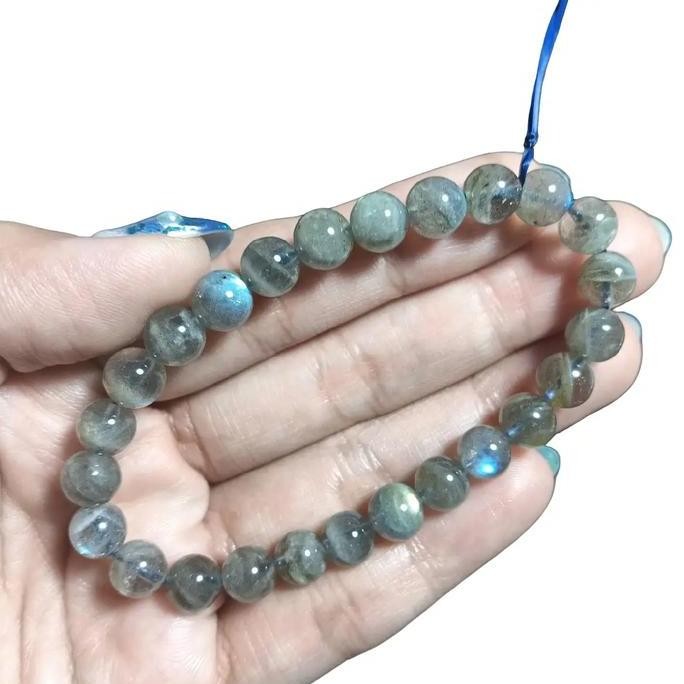 Baru Gelang  Crystal Labradorite Size 8 Mm