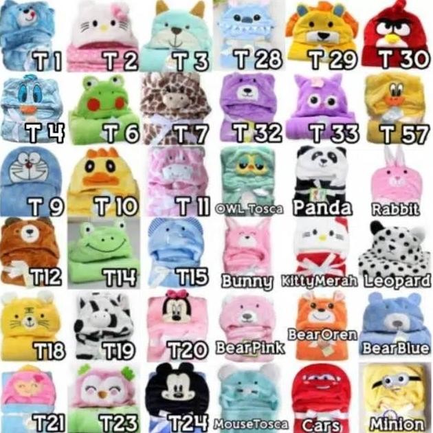 Selimut Bayi Topi Carters / Selimut Bayi Murah /  Selimut Bayi Lembut