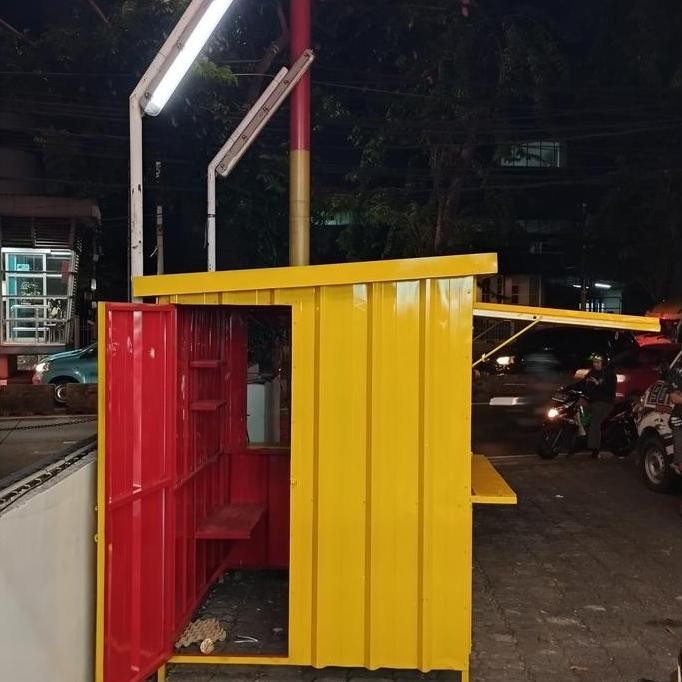 Booth container gerobak warung GM
