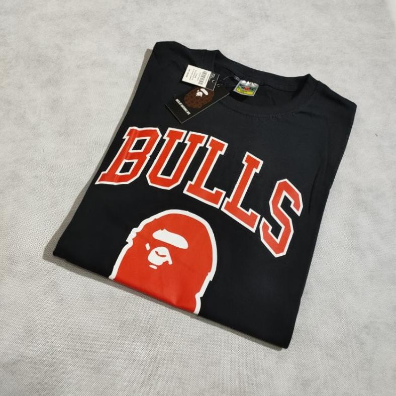 Kaos Bape Bulls Kaos A Bathing Ape X Bulls Kaos Branded Bulls