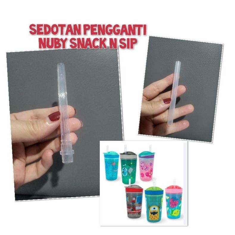 Sedotan Pengganti Nuby Snack n Sip Cup / Sedotan Botol Minum Anak Nuby