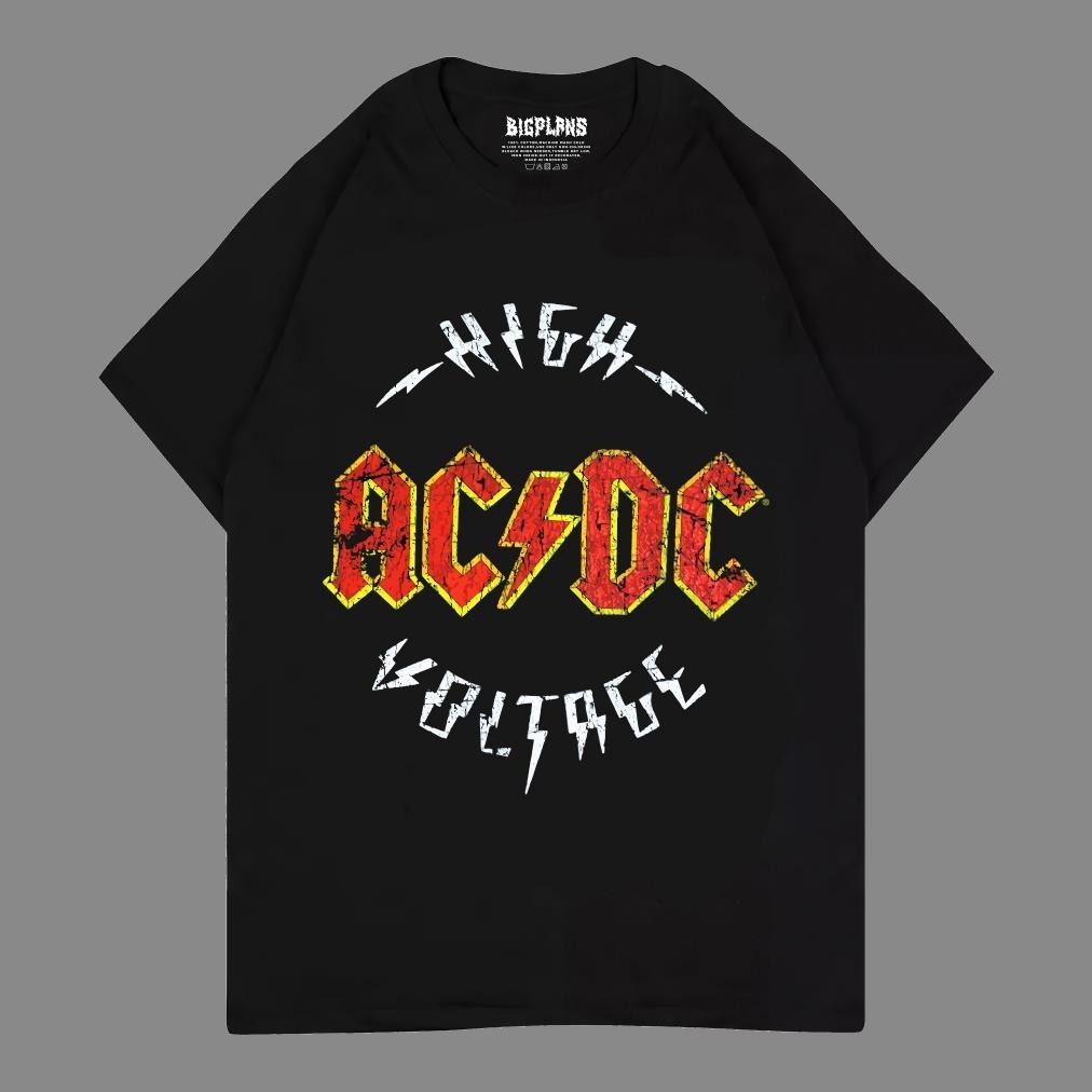 Kaos Acdc High Voltage Kaos Band Kaos Metal Kaos Hnm