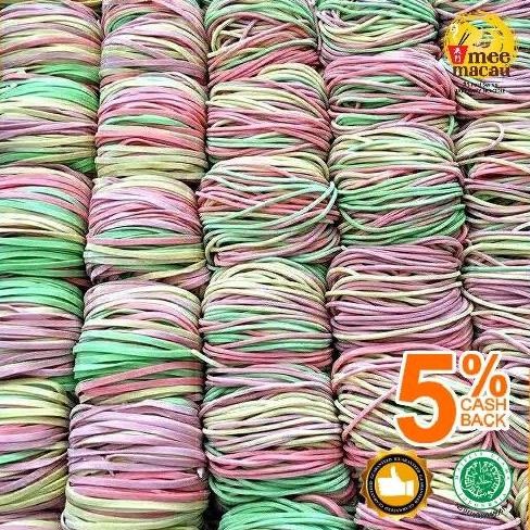 

Produk Baru!! Mie Telur Ayam Kampung Rainbow Warna Alami Hijau Pink Ungu Orange