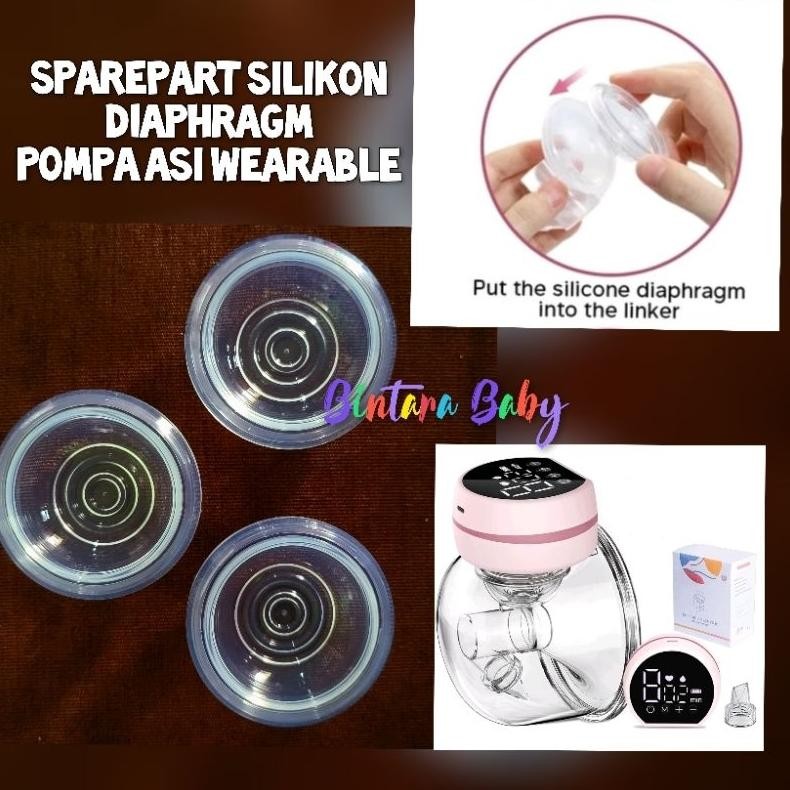 Diaphragm Pompa Asi Wearable Sparepart Pompa Asi Diafragma Breast Pump Wearable Sidmool Isla Handsfr