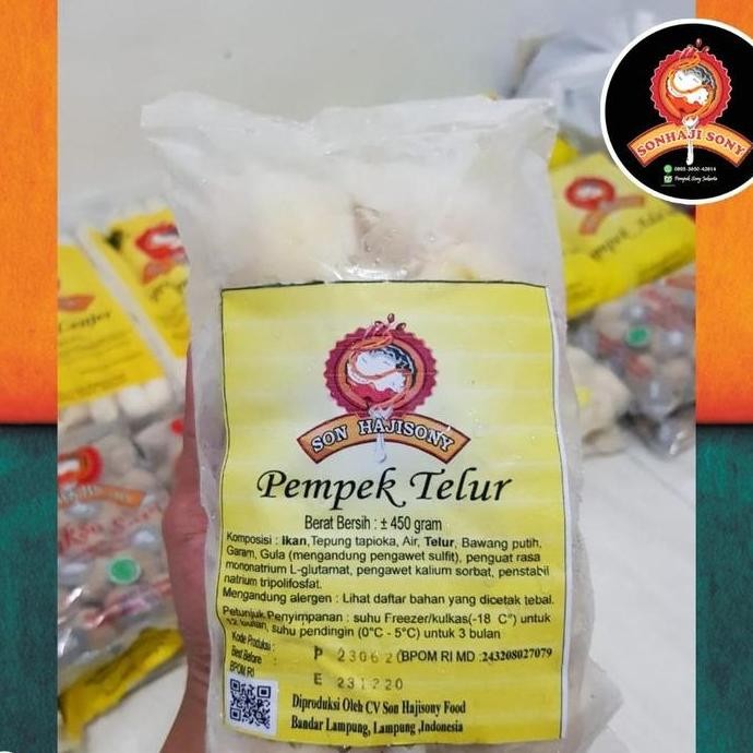 

Produk Baru!! Pempek SONY Isi Telur + Cuko Original Palembang
