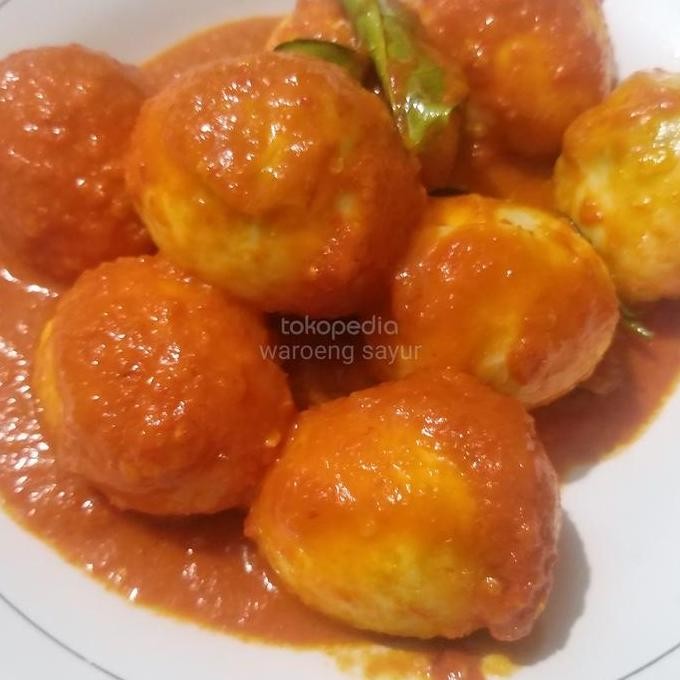 

Produk Baru!! Telur Balado Pedas Manis / Balado Telur Siap Saji