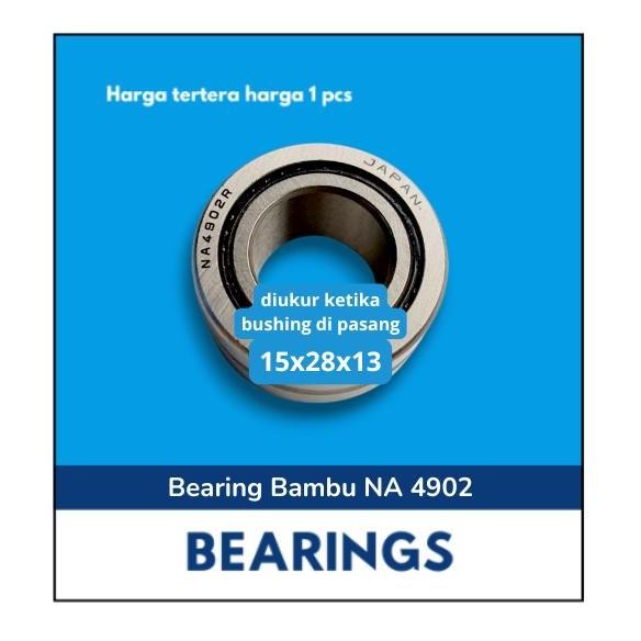 Produk Baru Needle Bearing Bambu NA4902R N*N NA 4902 R