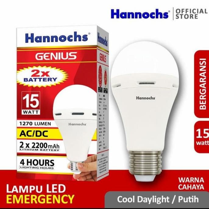 Lampu Led Genius 15 Watt Hannochs