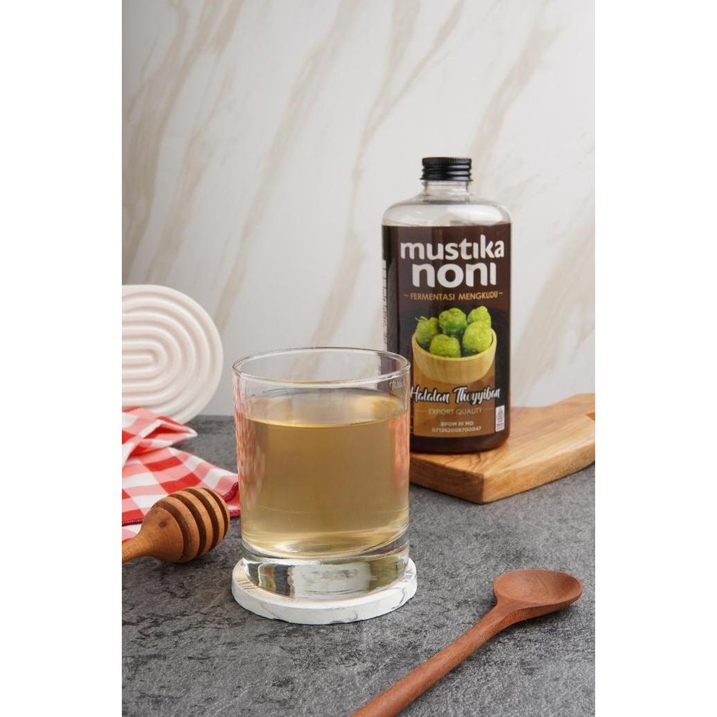 

Mustika Noni Liquid Supplement Mengkudu Original 500Ml - Fermentasi Jus Mengkudu Export Quality Multifungsi Suplememen Kesehat Jantung Stroke Kolesterol Kanker Ganas (Bpom)