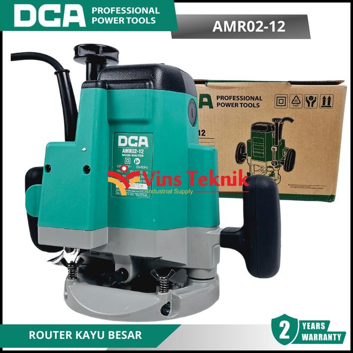 Terbagus Mesin Profil Kayu Wood Trimmer Router Besar Dca Amr02-12 Dca Amr 02-12