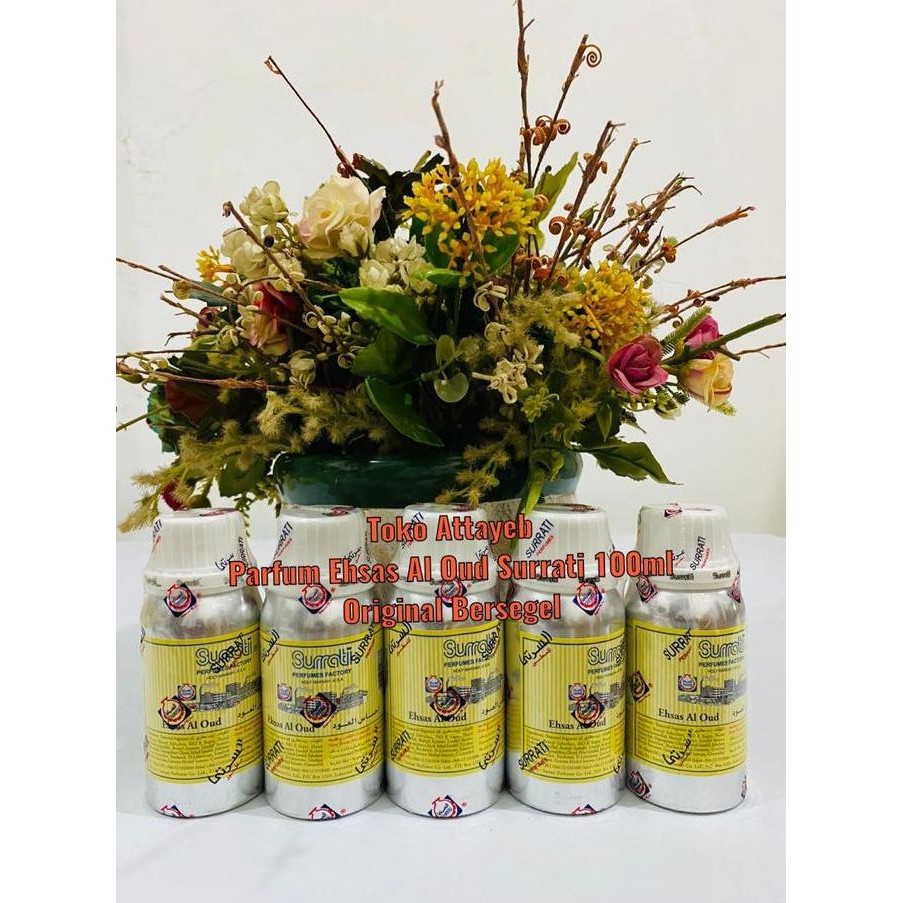 Ehsas Al Oud Bibit Parfum Surrati Ori Ehsas Al Oud Kemasan Tola 3M/6M