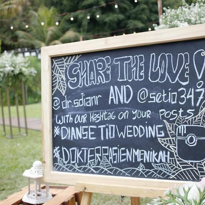 

Chalkboard Papan Tulis Kapur 60 X 80