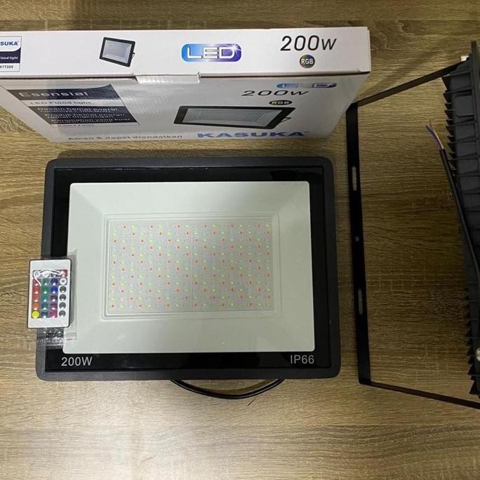 Lm Lampu Sorot Warna Warni Rgb 100W 100 Watt Lampu Taman Rgb