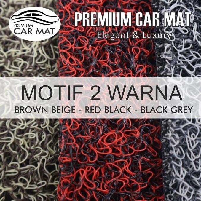 Karpet Lantai Mie / Karpet Mobil Motor Mie Meteran Motif 2 Warna
