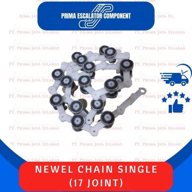 Ready | Newel Escalator/Deflecting Chain/Roller Balustrade Kualitas Premium