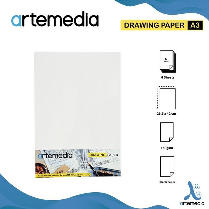 

Sp Kertas Gambar Artemedia Drawing Paper A3