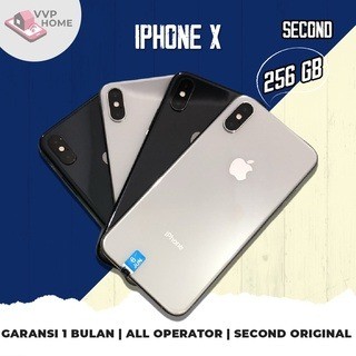 Apple iphone X 256GB Second Mulus-Fullset Bergaransi