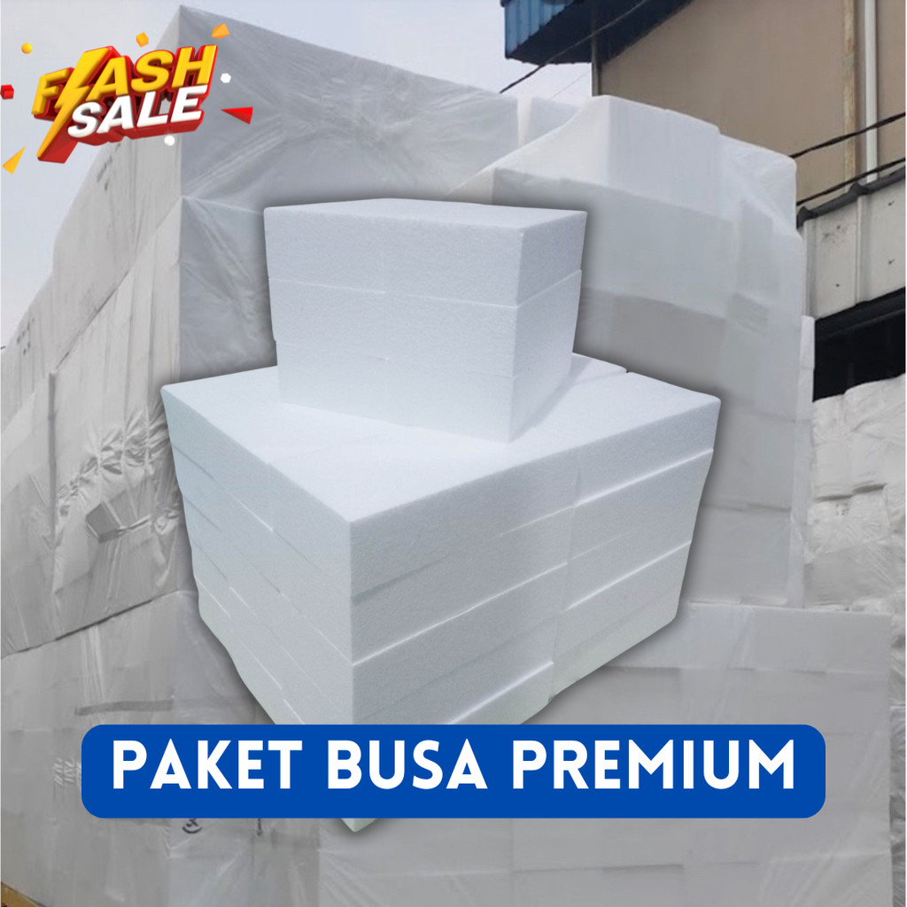 

Busa Bunga Styrofoam Foam Buket sterofoam Ukuran 20x10x5 cm Kualitas Premium