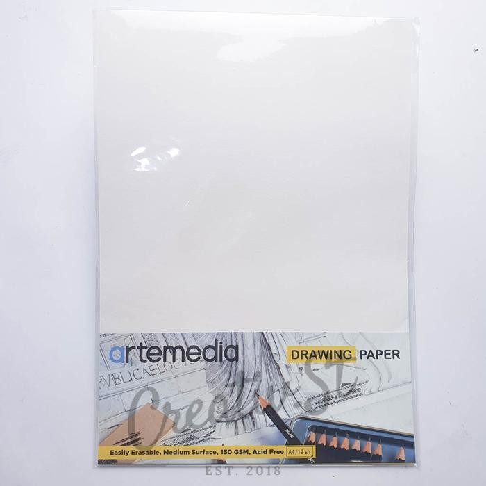 

Sp Artemedia Kertas Gambar Sketsa Drawing Paper Sketch Paper A4 21 Cm X 30 Cm