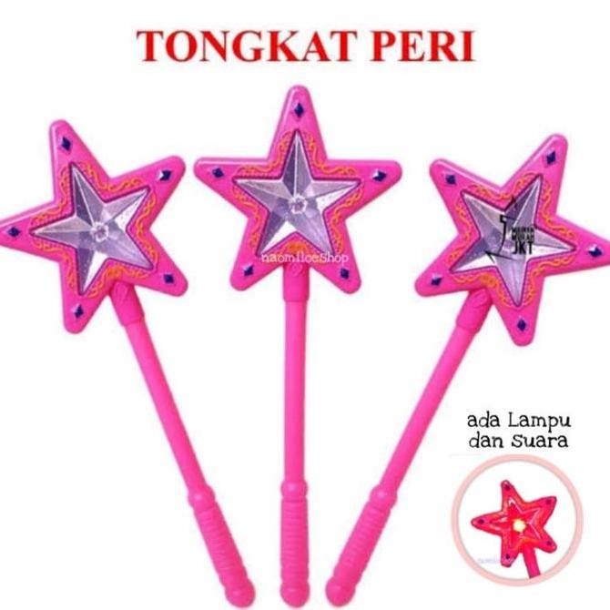 Terbaru Mainan Tongkat Magic Wand Tongkat Peri ajaib- Tongkat Frozen madi50 Diminati Banget