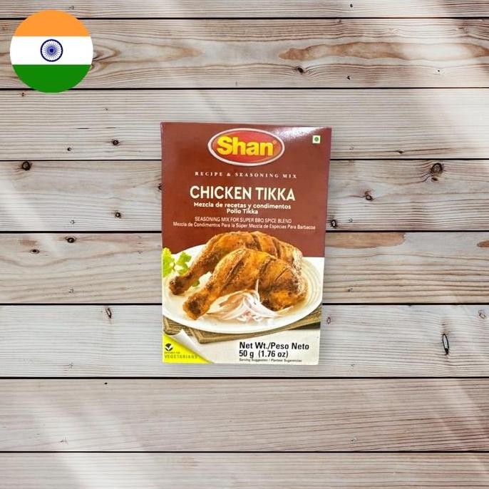 

best produk] Shan Cihcken Tikka Masala , ciken Tika Masala, Bumbu ayam panggang , Roseted 50 gram
