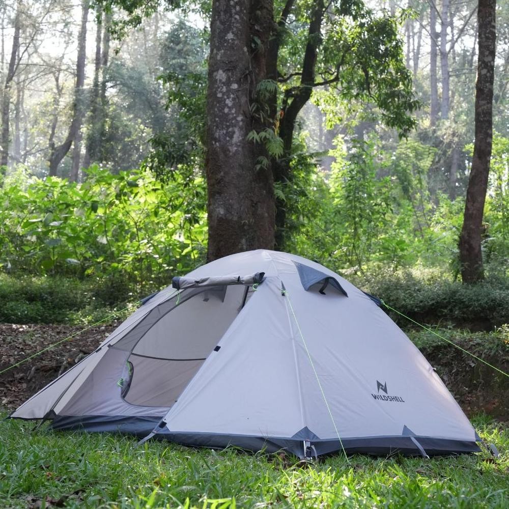 Tenda Wildshell Navageo 2P Aloy Tahan Air Nugi