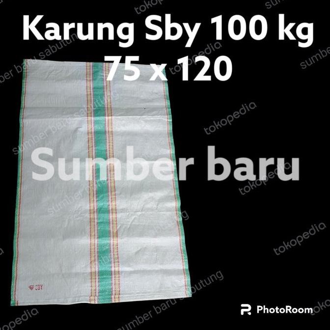 

@=@=@=@=] Karung plastik SBY 100 kg ukuran 75 x 120