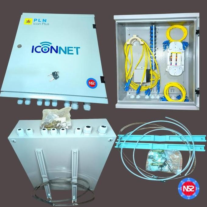 box fdt 48 core icon lengkap pigtail Splitter / odc 48 core metal Terlaris