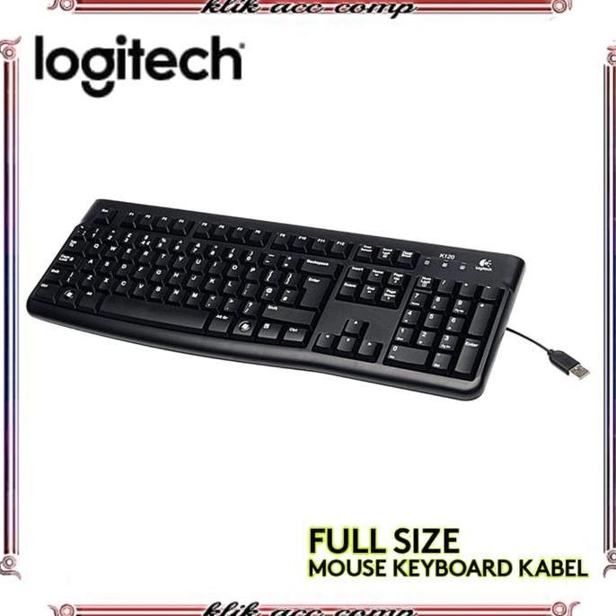 Logitech Combo MK120, Keyboard + Mouse./keyboard mouse logitech kabel. Terlaris