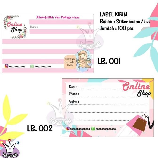 

favorit] Label pengiriman/ Label Pengiriman Online/ Label Pengiriman murah 1